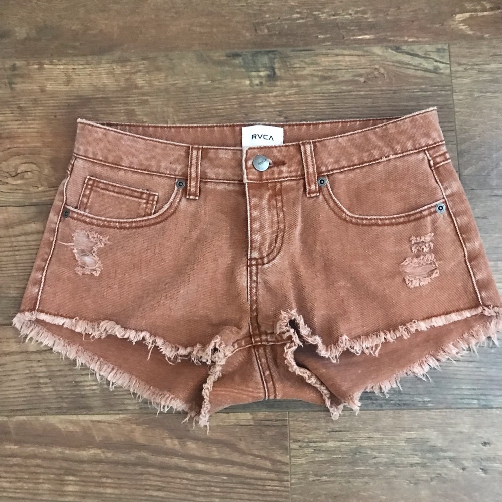 RVCA low rise shorts